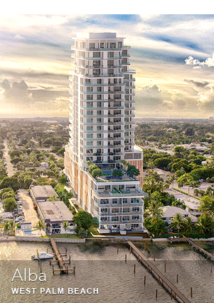 Alba, West Palm Beach - Starting at $2,500,000 - presented by Douglas Elliman Real Estate - - The CJ Mingolelli Team at Douglas Elliman Real Estate