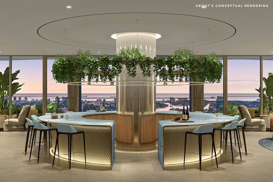 Andare Residences by Pininfarina Fort Lauderdale, Roof Deck Terrace View - - The CJ Mingolelli Team at Douglas Elliman Real Estate