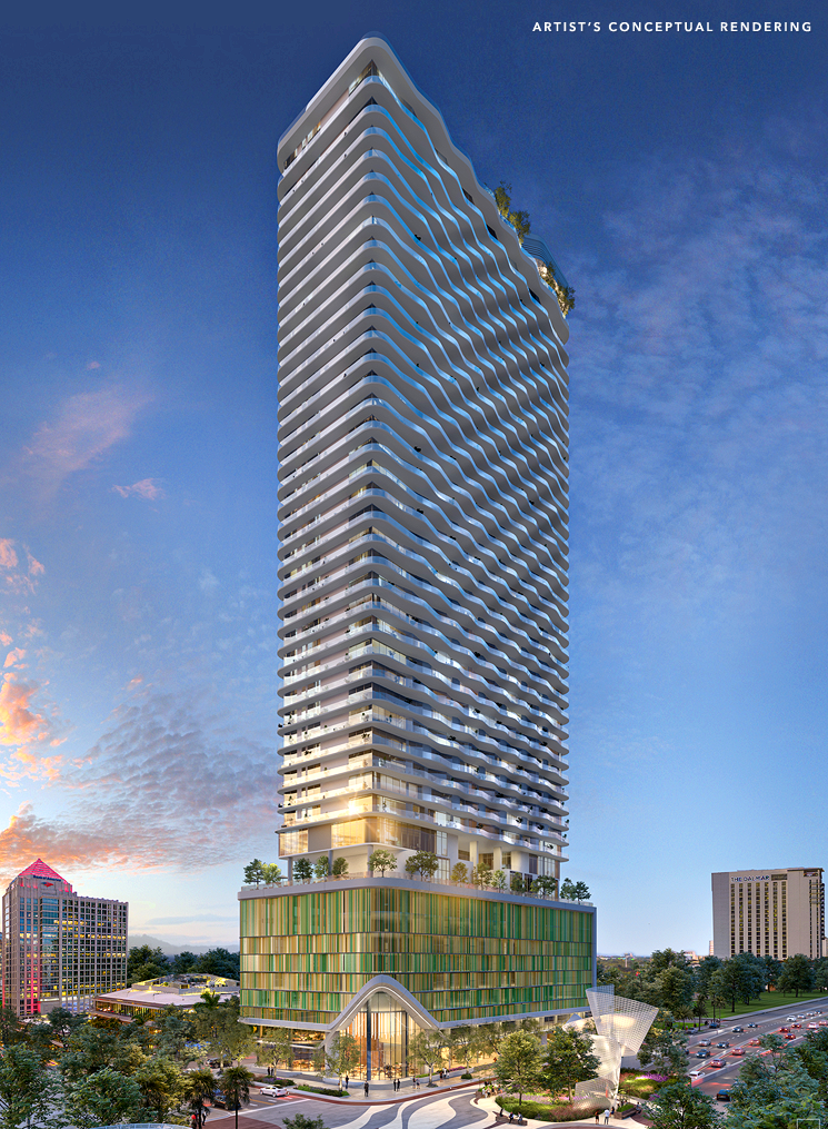 Andare Residences by Pininfarina Fort Lauderdale, Building Rendering - - The CJ Mingolelli Team at Douglas Elliman Real Estate