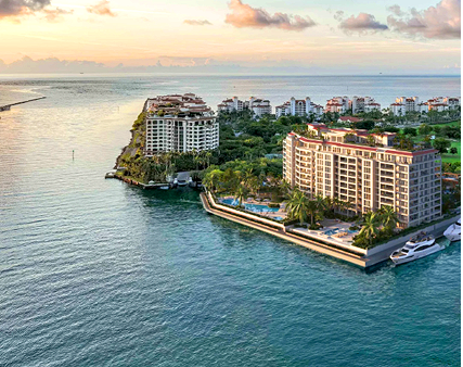 Six Fisher Island, Miami Beach New Development presented by Douglas Elliman Real Estate - The CJ Mingolelli Team at Douglas Elliman Real Estate